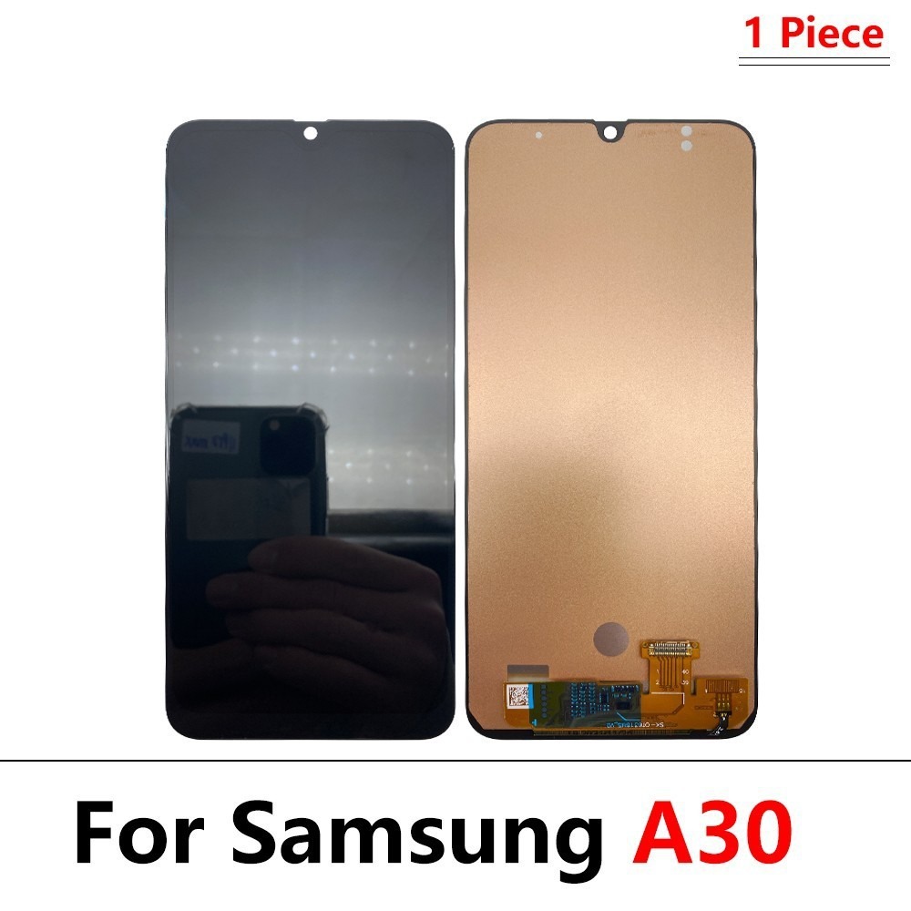 Aplicable a Samsung A20A30A30sA31A51 LCD Display Assembly con marco de pantalla de alta definición