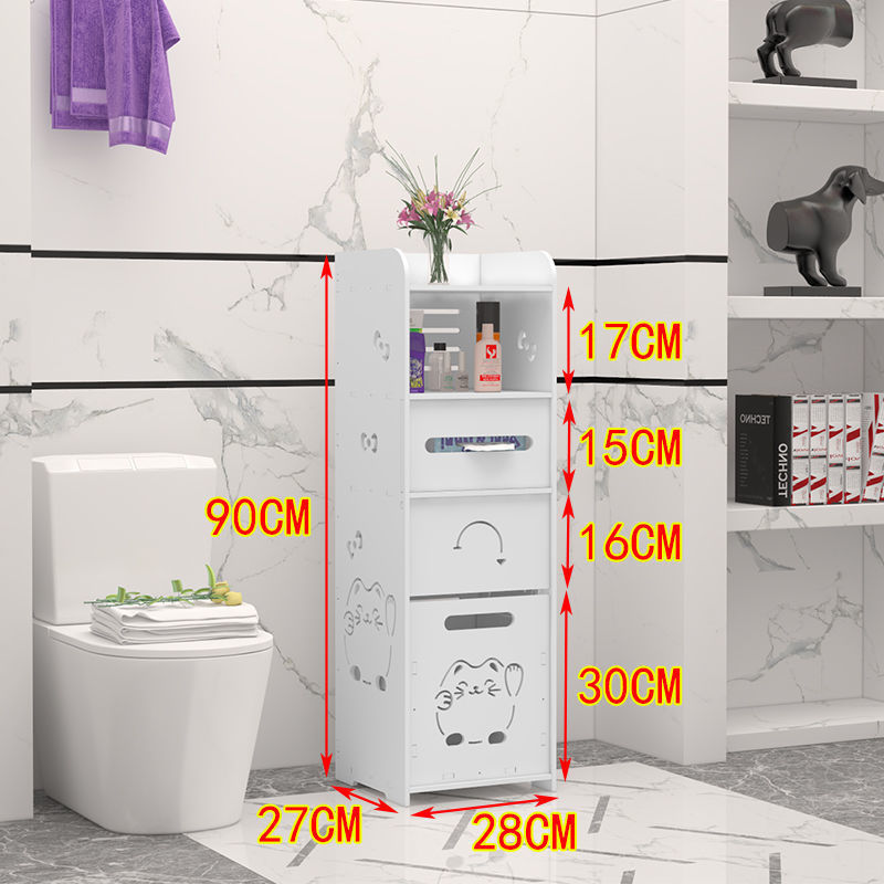 inodoro de borde estante para colocar papel higiénico inodoro de piso inodoro de esquina triangular gabinete de almacenamiento de almacenamiento gabinete de esquina hendida