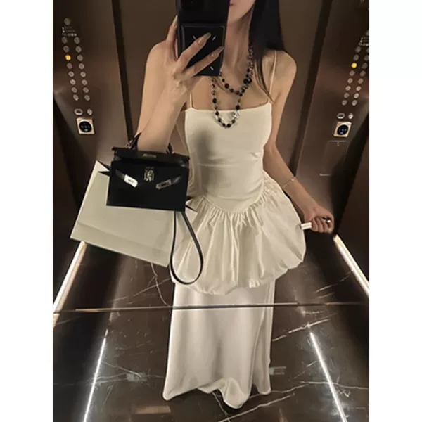 White bra top