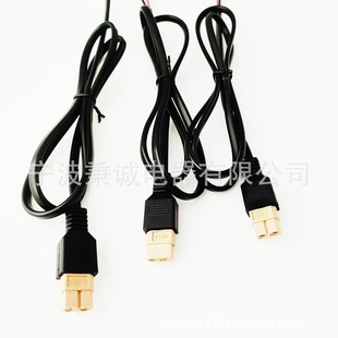 Wholesale inverter power connection line photovoltaic solar panel wiring harness lithium battery red and black positive and negative power cord