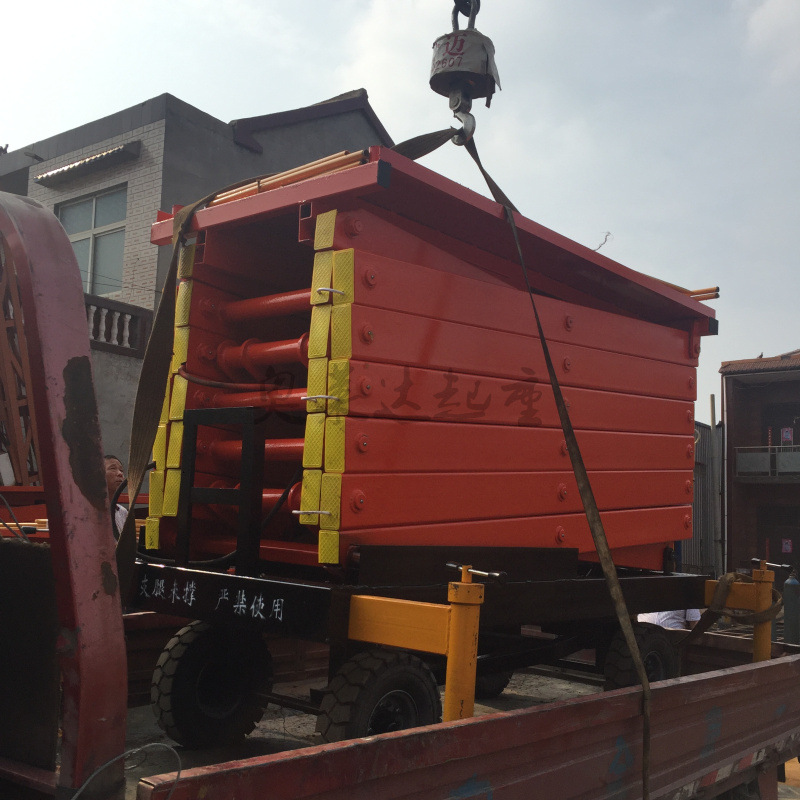 SJY0.3-10液压升降平台园林高空作业维修车移动液压自行走升降台