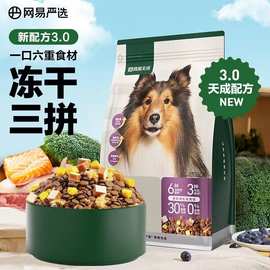 网易天成3.0新款全价三拼犬粮通用幼犬成犬小型犬中大型无谷狗粮