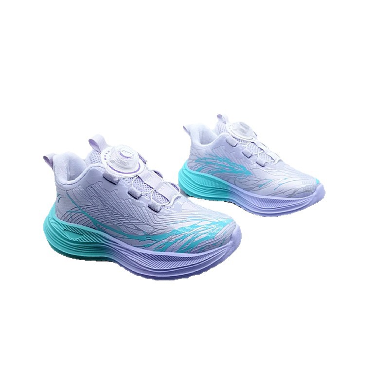 32-37 zapatos deportivos de algodón para niños, zapatos de correr para niños, zapatos de cuero ligeros para niños, zapatos giratorios