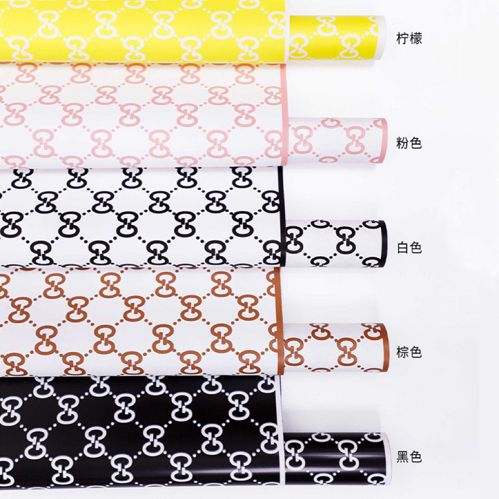 LiZhiRan papel de embalaje de flores en stock florista paquete de flores de gran marca material de papel de flores