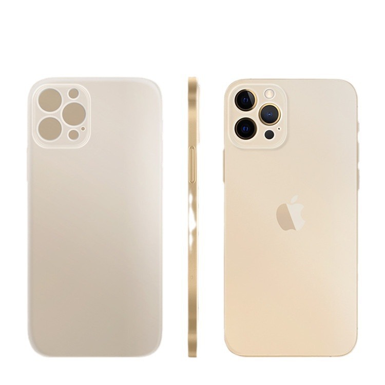 Funda ultrafina de silicona mate para iPhone 17AIR, sensación de metal desnudo, anticaídas, funda protectora para Apple 16ProMax
