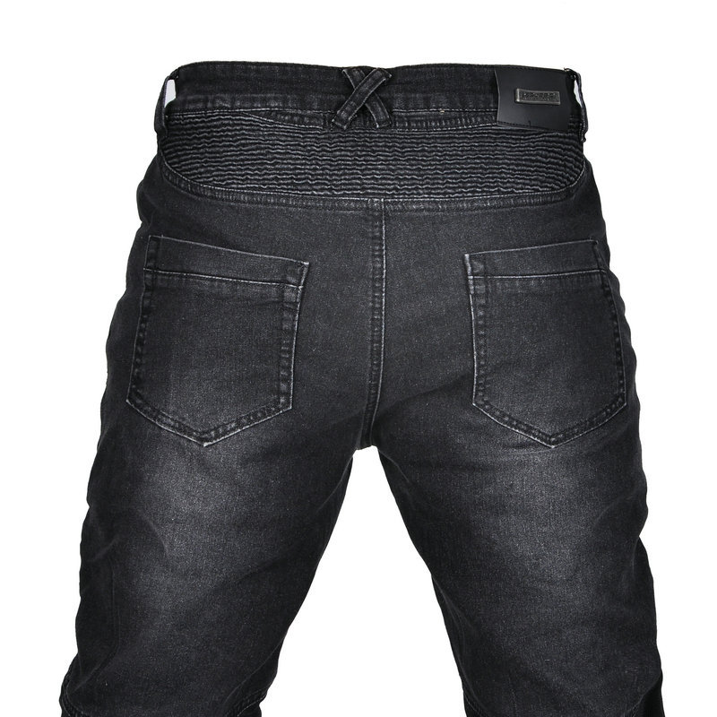 VOLERO Volum Gong pantalones vaqueros de la motocicleta de los hombres de verano de malla transpirable motocicleta anti-caída pantalones resistentes al desgaste anti-desgarro