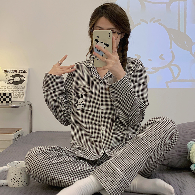 Conjunto de Pijamas para Mujer de Poliéster, Cómodo, para Casa