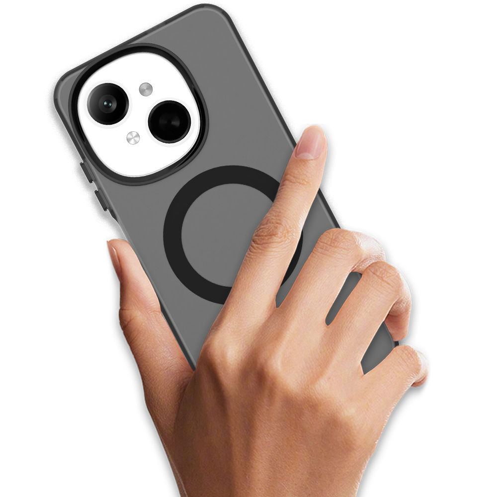 Aplicable Transound SPARK GO 2025 escudo de sensación de piel funda magnética para teléfono móvil Tecno POP9 funda protectora anti-caída image 4