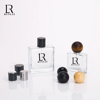 厂家直销 方形高级香水瓶裸瓶成套perfume bottle50ml、100ml