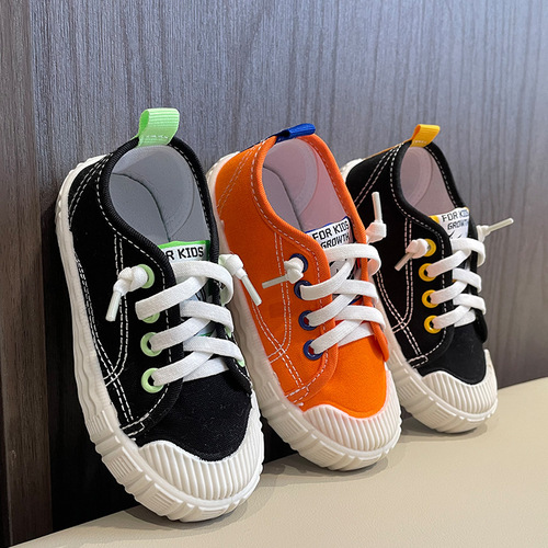 South Heron Korean-style Casual Kids' Shoes INS Graffiti Velcro Cookie Shoes for Kindergarten, Older Kids, and Teens – Canvas Sneakers for Students