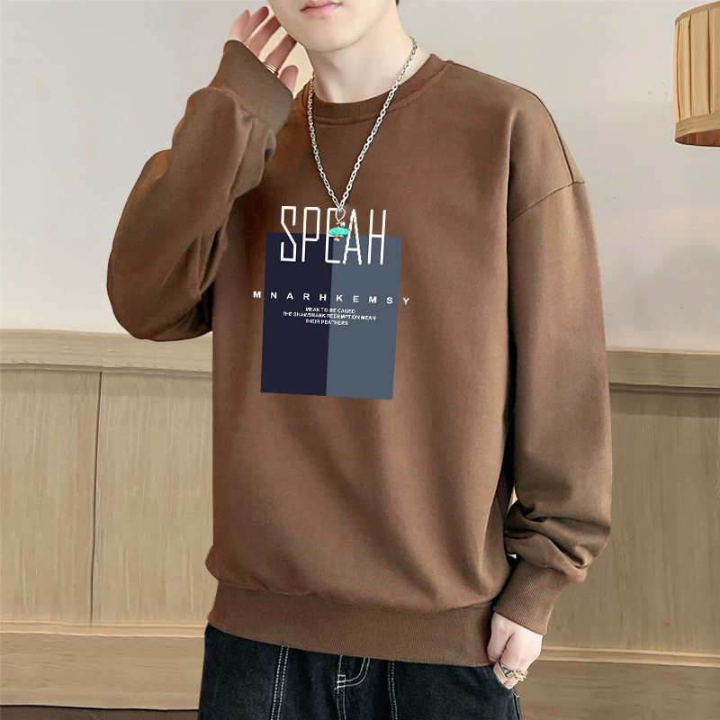 Gajie Wind свитер для мужчин и женщин весной и осенью плюшевые толстые футболки с длинными рукавами свободная ленивая студенческая рубашка с круглым вырезом