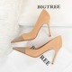 The 869-10 han edition high fashion party show thin fine with high heels with shallow mouth dazzling diamond point single shoes for women's shoes