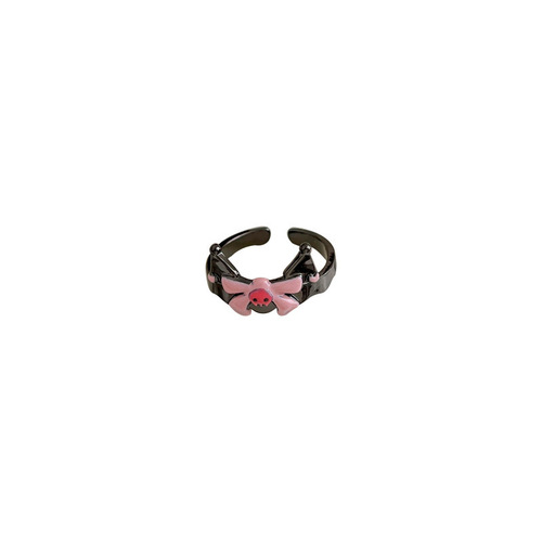 Cute Kuromi Ring~Girls niche unique design bestie open ring couple decoration fashionable personalized finger