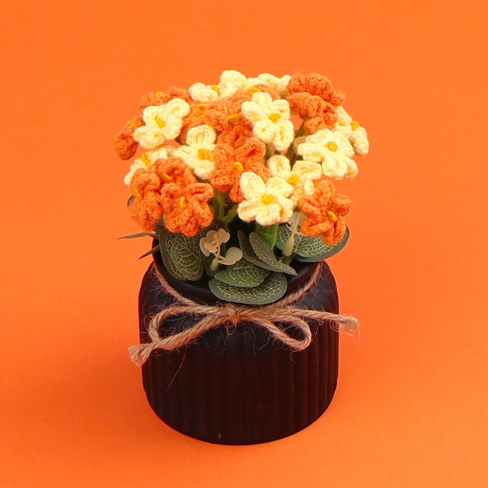 Colección de flores - Gradiente naranja No olvides mi decoración de escritorio