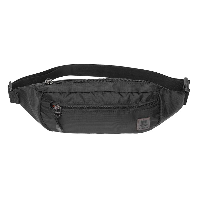 Hua Landi and 2018 New Men's Waist Bag Outdoor Sports Running Bag Shoulder Crossbody Bag Men's Oxford Cloth Men's Bag
