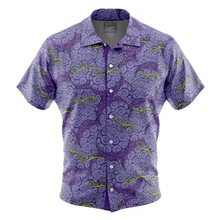 L 53345 Men's Cartoon Print Shirt ��ͨ�r�� �羳���R�d�W����