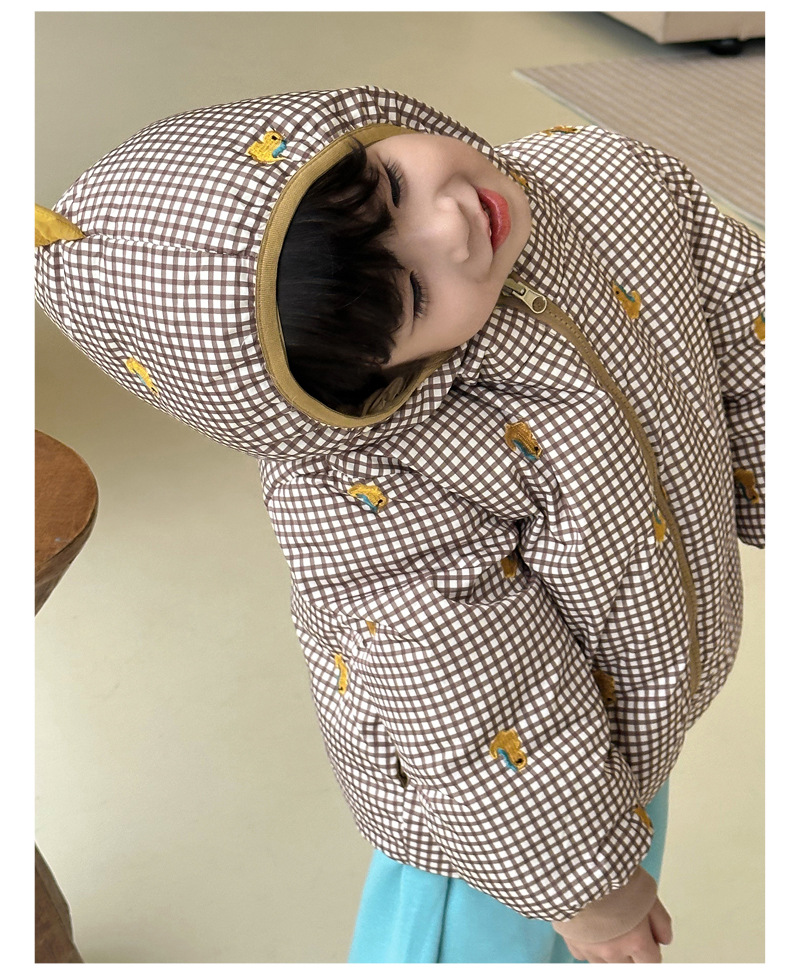 2023 Cappotto caldo per bambini piccoli, medi e piccoli con cappuccio su due lati da ragazza per ragazzi_voghion.com