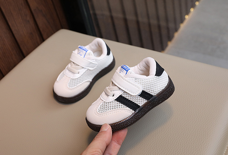 Atmungsaktive Kindersneaker Mit Klettverschluss Und Meshsohle_voghion.com