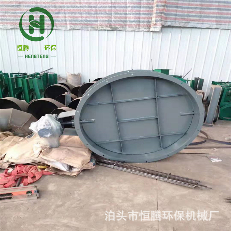 DN500手动 电动 气动通风蝶阀 碳钢 不锈钢304可调型电动通风蝶阀