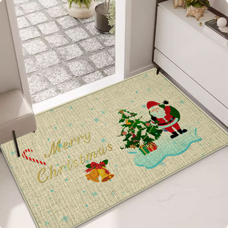 Papá Noel da regalos