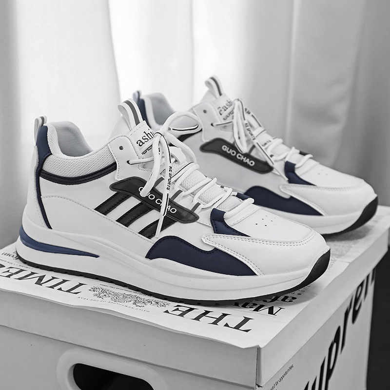 Ad nuevo estilo trébol mid-top zapatos de hombre Zapatos de argán transpirable impermeable cuero suave inferior antideslizante deportes zapatos casuales zapatos de moda