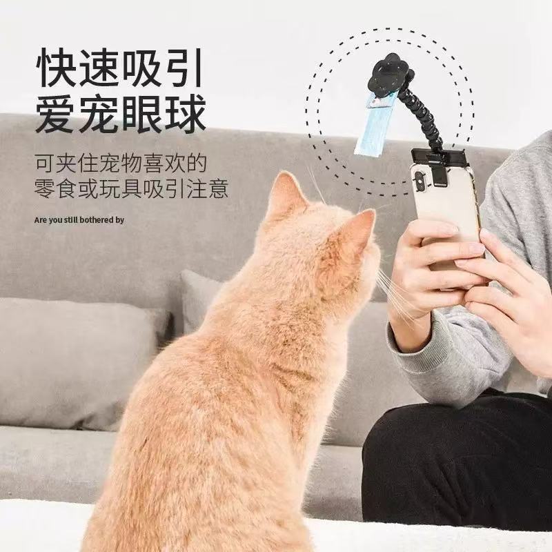 New Pet Photography Props for Cats and Dogs: Camera Toy, Phone Camera Stand, Selfie Clip Accessories New Pet Photography Props for Cats and Dogs: Camera Toy, Phone Camera Stand, Selfie Clip Accessories