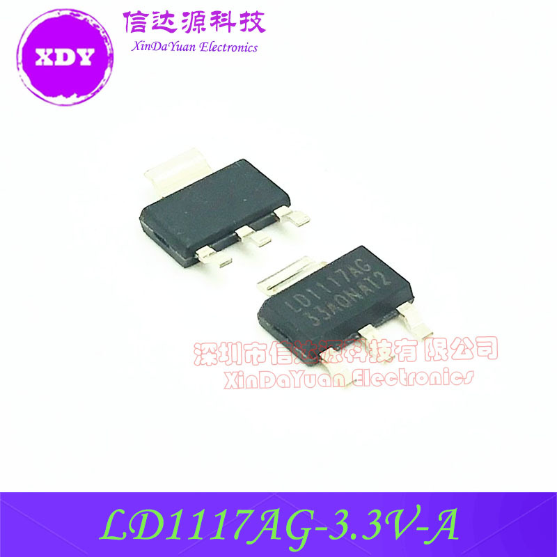 Ld1117S33Ctr Ld1117Ag-3.3V-A Ld1117 Linear Regulator Brand New Original