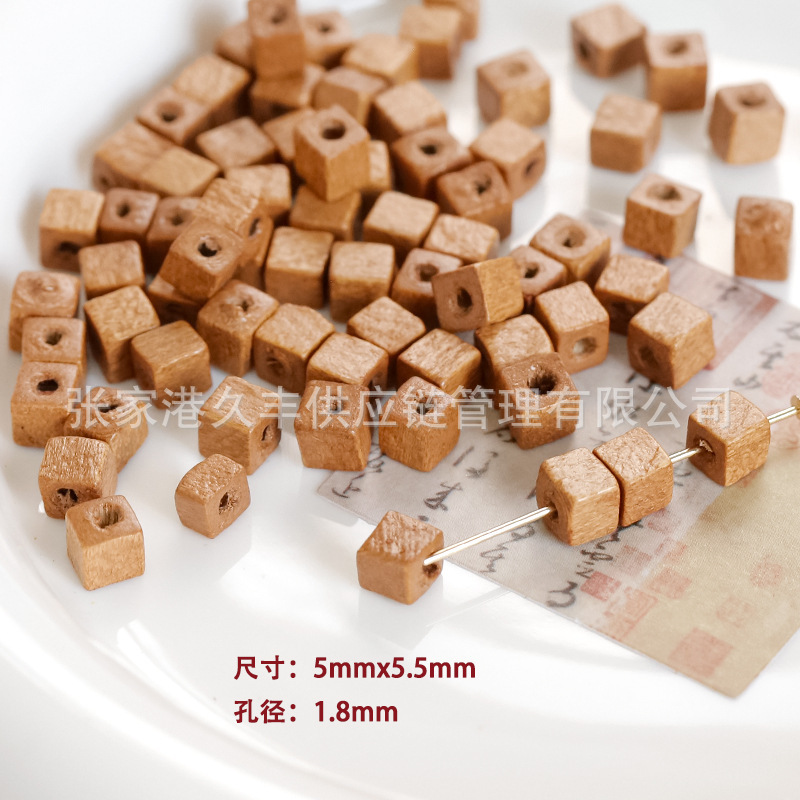 1 # 스퀘어 스페이서 비즈 5g 약 75 장