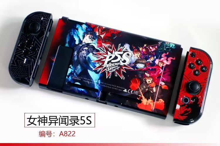 【一件】任天堂switch分体保護ケースゲームテーマカラーケース硬質保護ケース|undefined