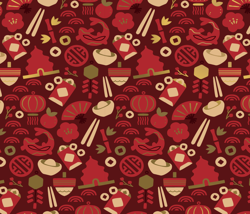 Papel de embalaje de estilo chino papel de regalo de boda rojo festivo Año Nuevo Festival de Primavera DIY papel de regalo