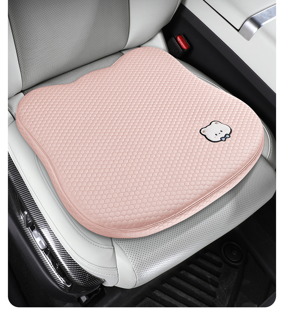 Ice Bean Cushion Car Seat Cushion Integrated Chair Pad for Office Work, Long Sitting Without Fatigue, Computer Chair Stool Cushion for Summer