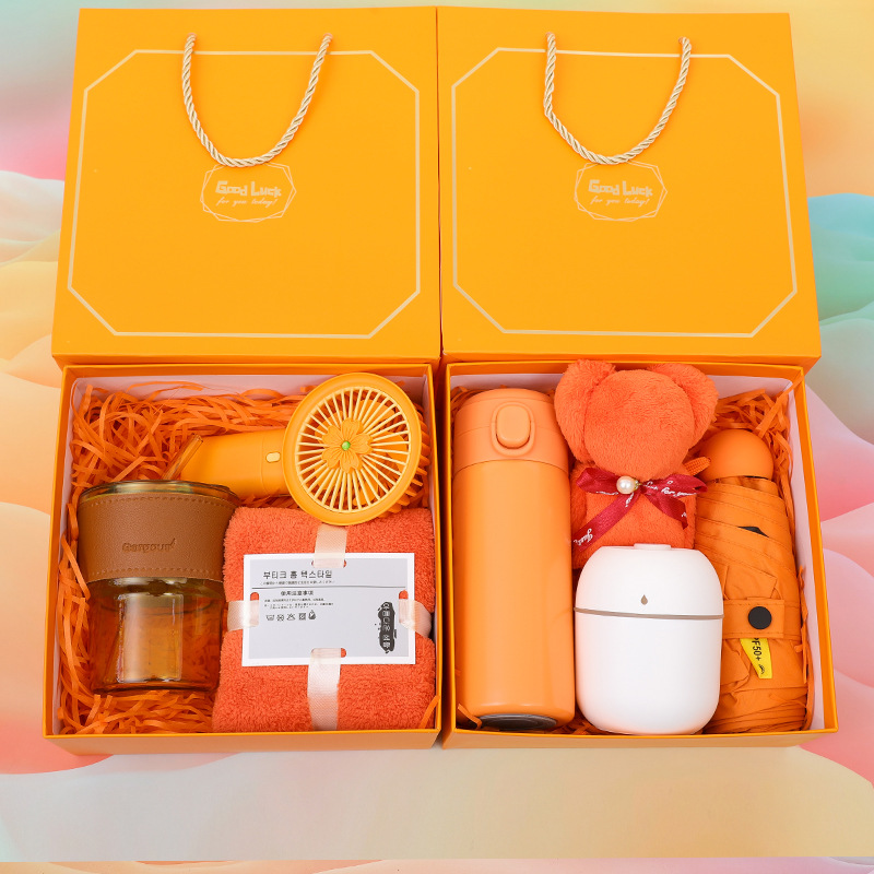 定制伴手礼实用小礼品企业公司送女员工客户创意礼盒套装结婚生日