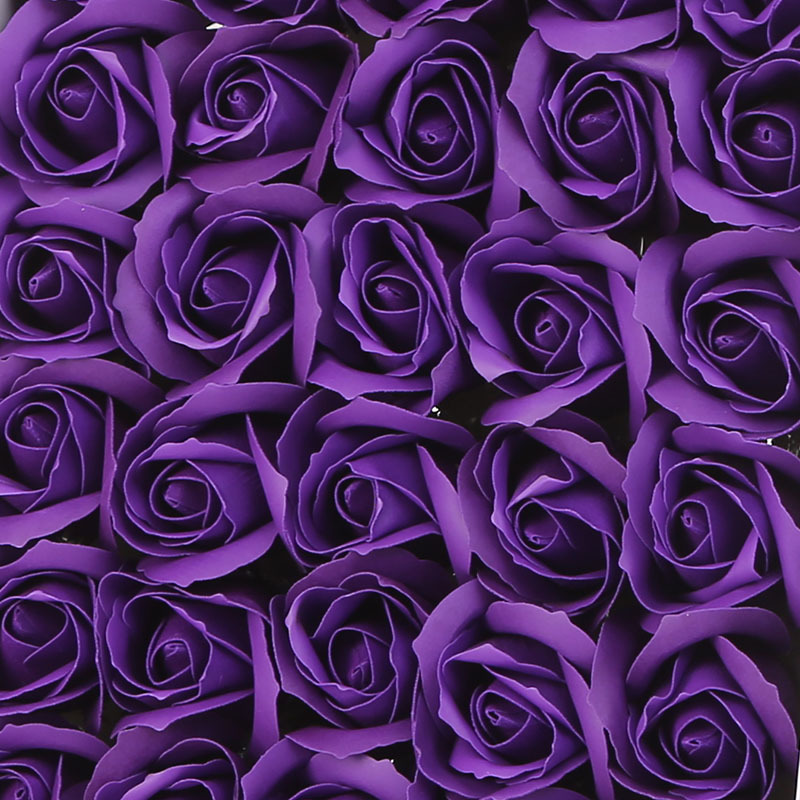 Suministros del fabricante al por mayor 520 Día de San Valentín chino jabón grueso de tres capas flor de agua jabón DIY cabeza de rosa