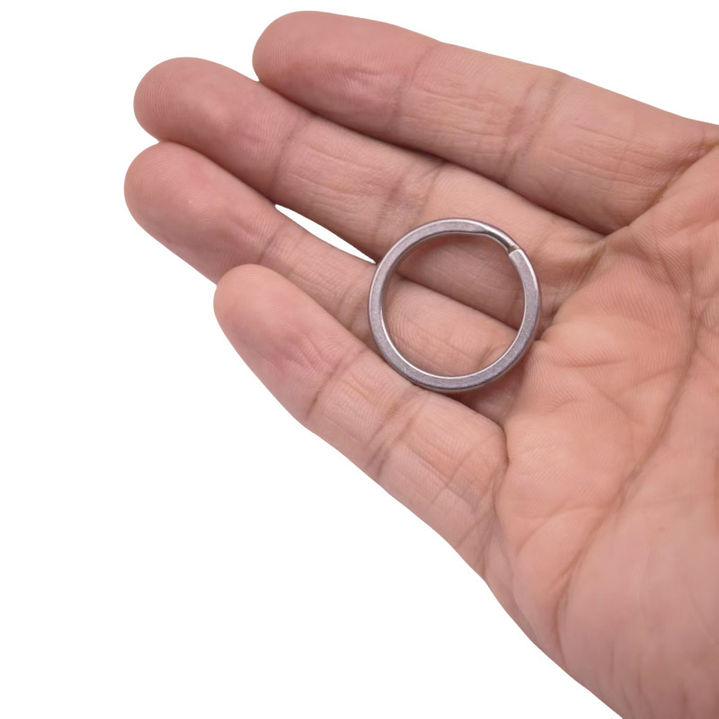 チタン合金キーホルダーキーリング純チタンキーホルダーメーカー卸売り10-35mm多目的錆びないリング|undefined