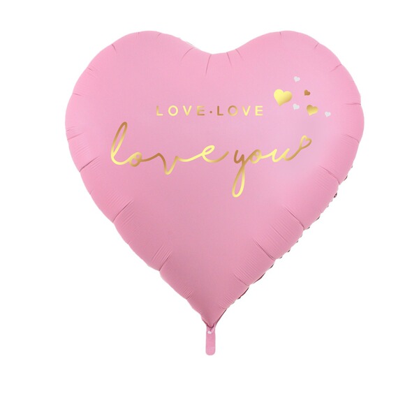 Big balloon heart shaped for St. Valentine's Day