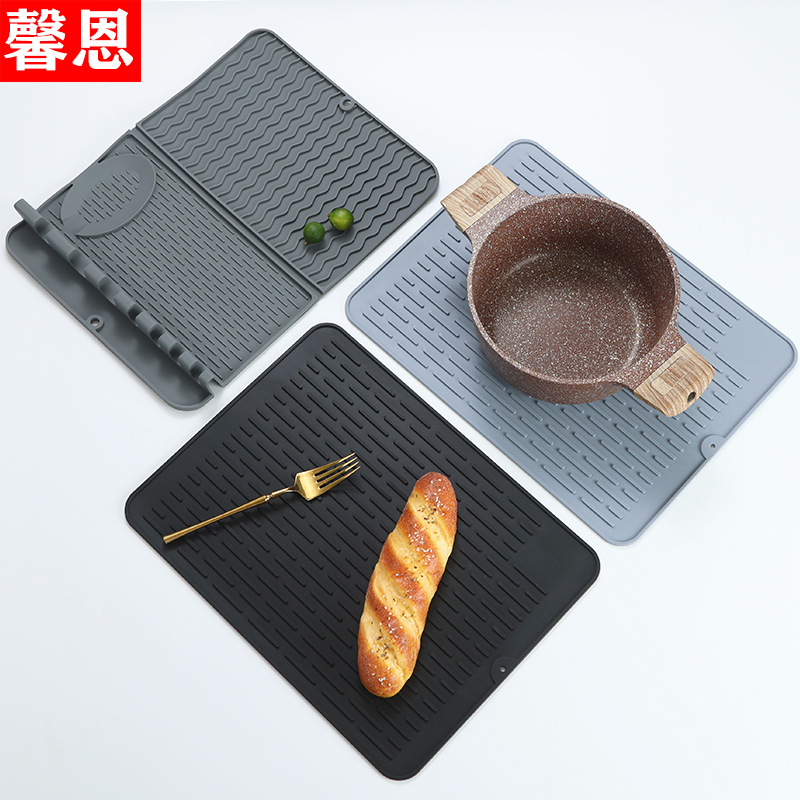 바 매트 배수 매트 워터 바 매트 칵테일 데스크탑 워터 필터 절연 방수 미끄럼 방지 매트 고무 코스터 플레이스 매트