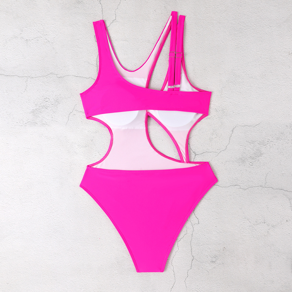 Sexy dames badpak met veters, eendelig bikini set design_voghion.com