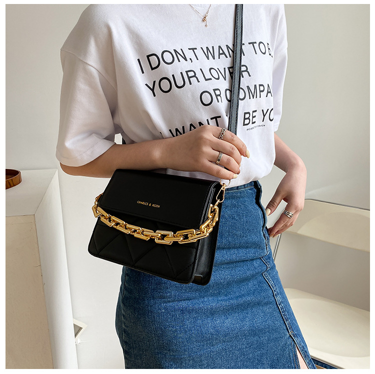 255g Weight Synthetic Leather Lining Material Magnetic Buckle Closure Type Single Shoulder Strap Strap Type Square Bag Bags Type Pu Leather Material Solid Color Pattern Streetwear Style Square Shape Khaki, White, Red, Black Color Small Size Small Pu Leather Streetwear Square Bag 6