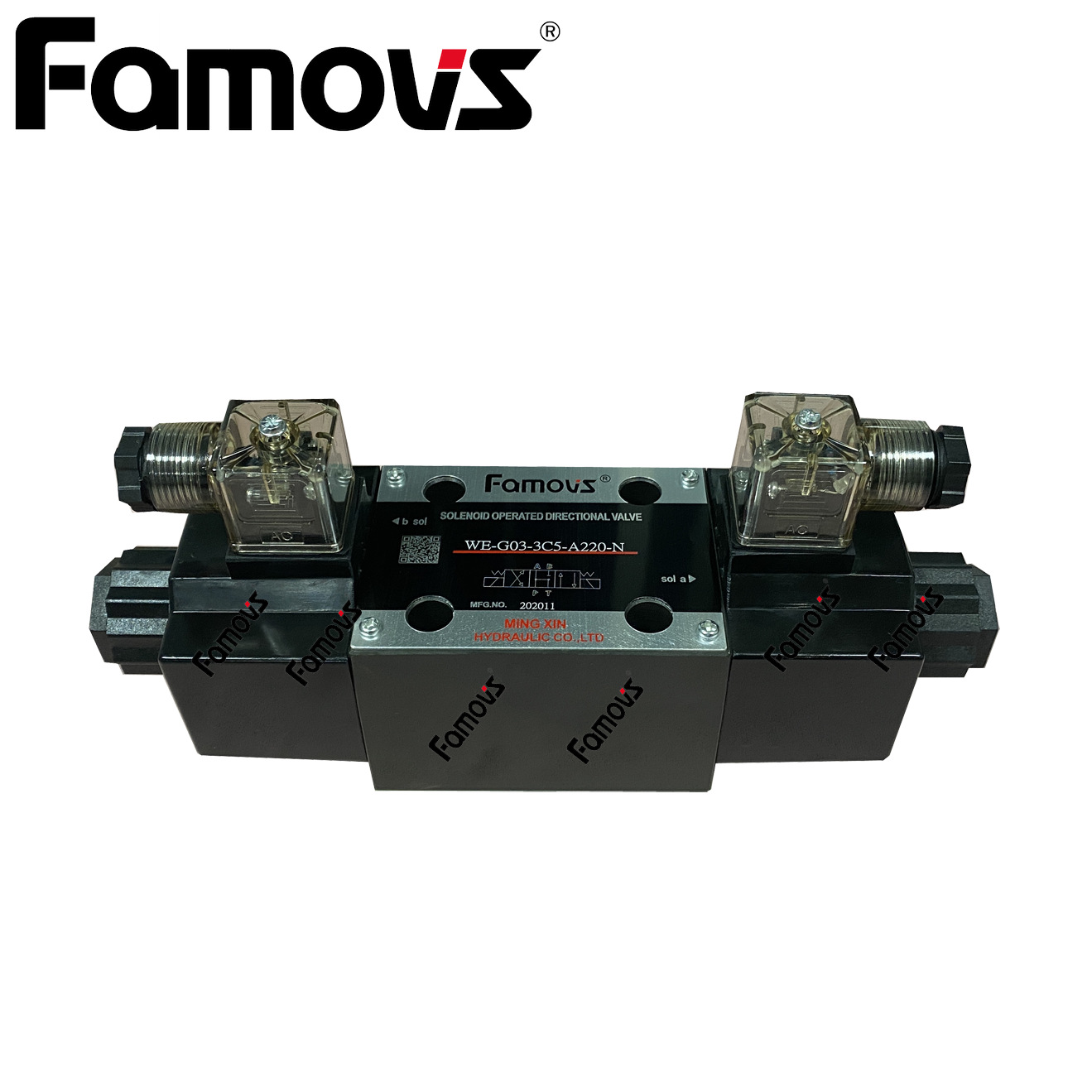 SWH-G03-C5-A220-20台湾电磁阀厂家正品Famovs裁断机下料机用