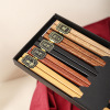 Wooden gift box for adults, Japanese chopsticks, tableware, set, wholesale, Birthday gift, Japanese and Korean