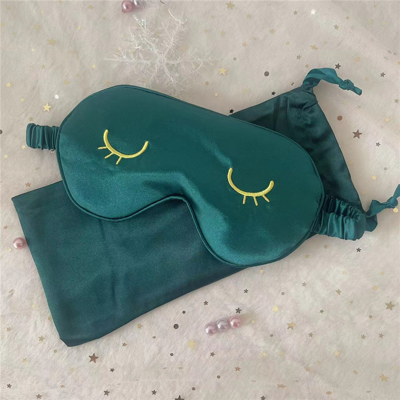 Lindo pestañas bordadas seda artificial Mulberry sueño sombreado máscara de ojo traje de fábrica en stock ventas directas