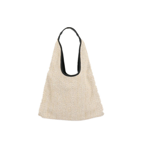 小众设计ins洋气春夏新款编织单肩包流行沙滩度假时尚草编包