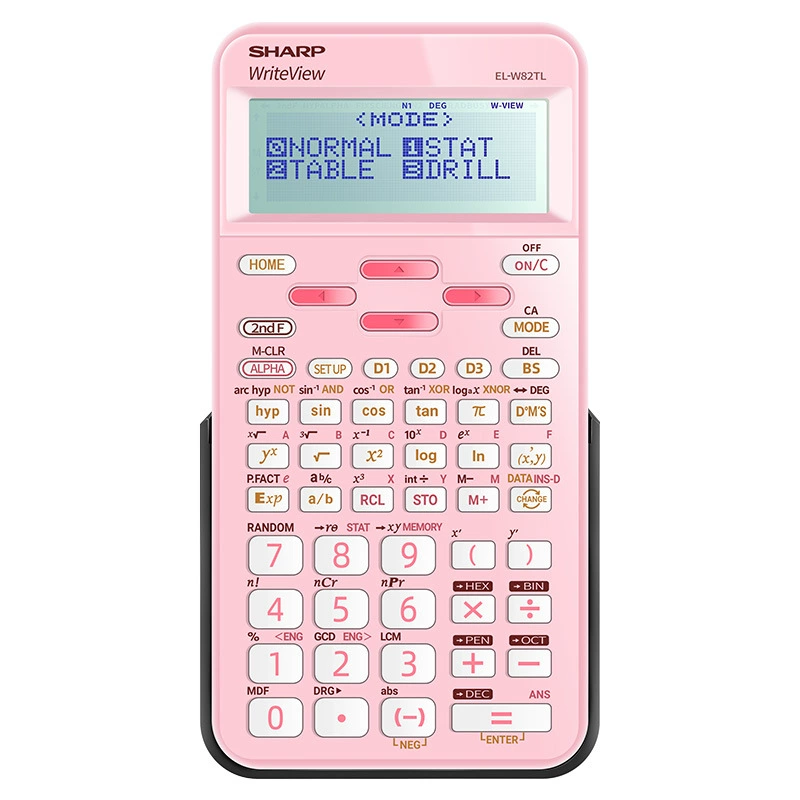 Новый Sharp El-W82TL ученик начальной и средней школы многофункциональный научный калькулятор статистика средний уровень бухгалтерии заметка