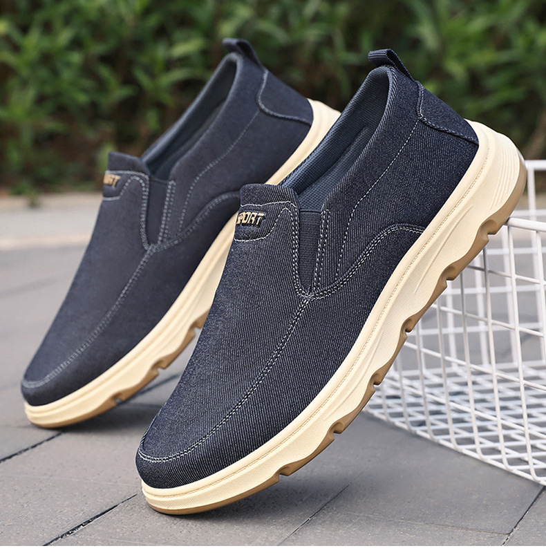 Shoes Men's New Single Shoes British Style Doudou Shoes Dad Shoes One Pedal Casual Sports Shoes_voghion.com