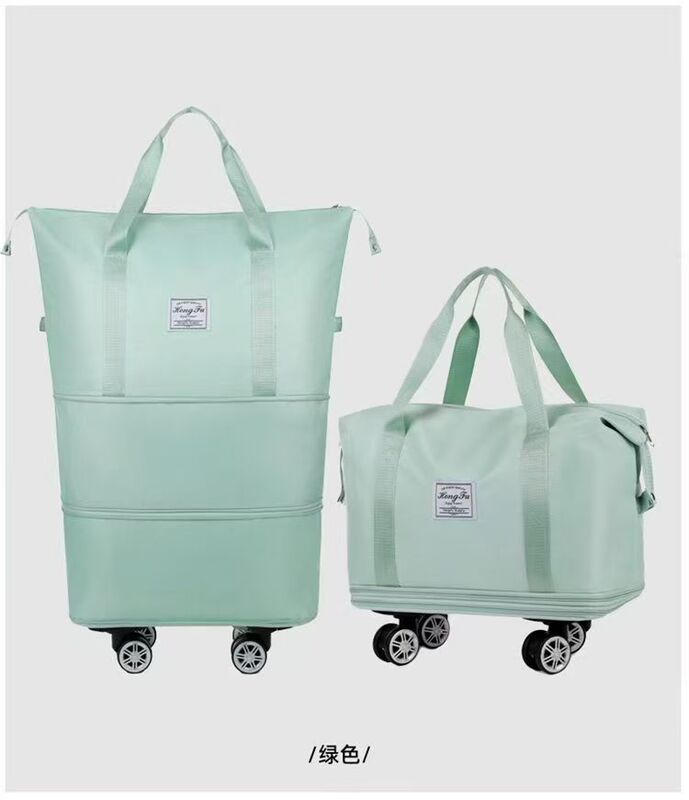 国境を越えた卸売ユニバーサルホイールトラベルバッグ大容量の荷物バッグは、学校の始まりのためのトロリーに挿入して学生の収納バッグに使用できます|undefined