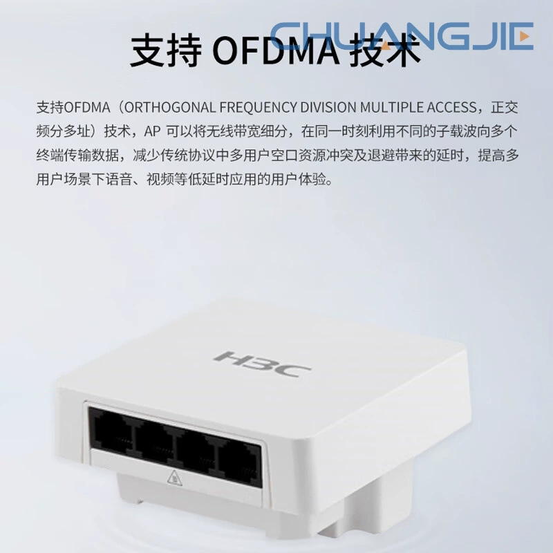 H3C WA6522H-HI 2.975G dual-band четыре потока внутренний WiFi6 точка доступа устройство