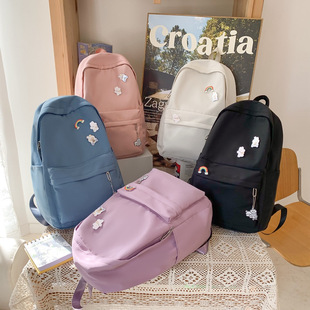 Women's Casual Backpack, Junior High School and High School Student Backpack, Men's Backpack, Fashionable Small Fresh Backpack Wholesale