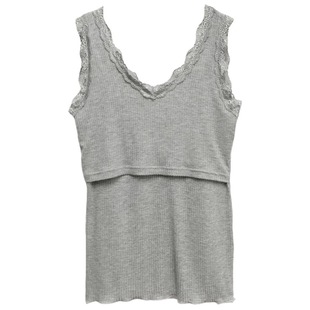 Lace vest summer breastfeeding 9031