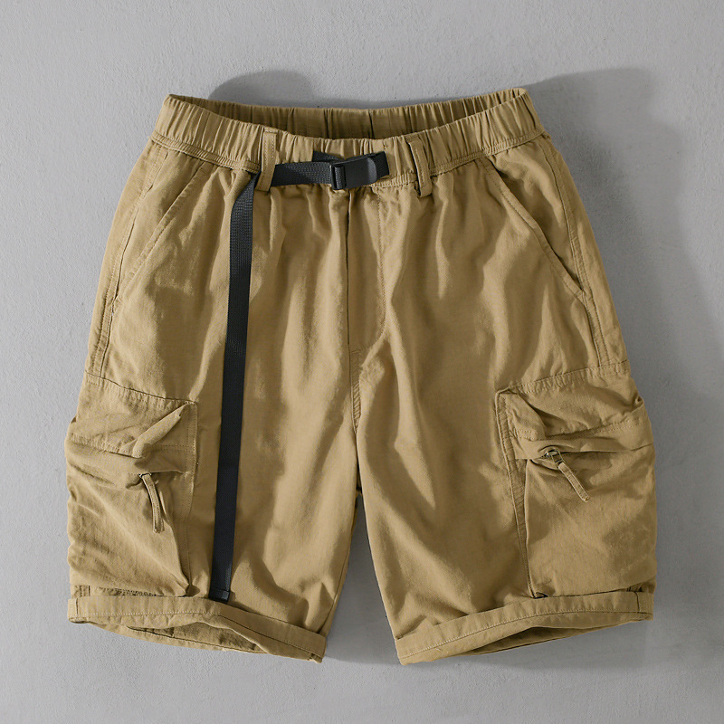 Summer men's clothing ameikaji workwear shorts casual loose trendy trendy handsome all-match youth men's pants 7702