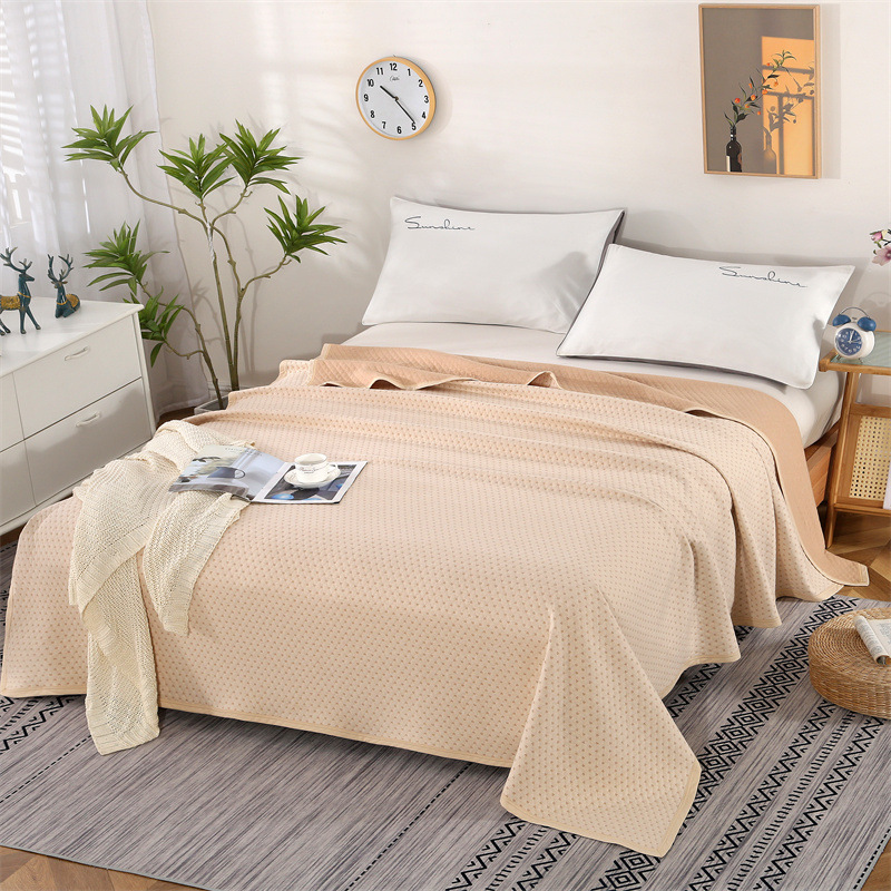 Pure Cotton Colored Cotton Knit Type a Infant Bed Sheet, Suitable for Mother and Baby, Newborn Bed Sheet, 1.5m Bed Sheet